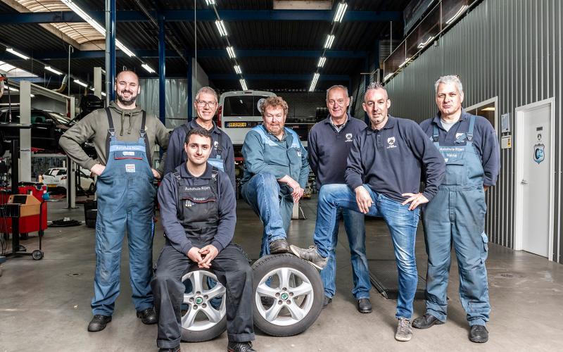 Het team van Bosch Car Service Autohuis Rijen